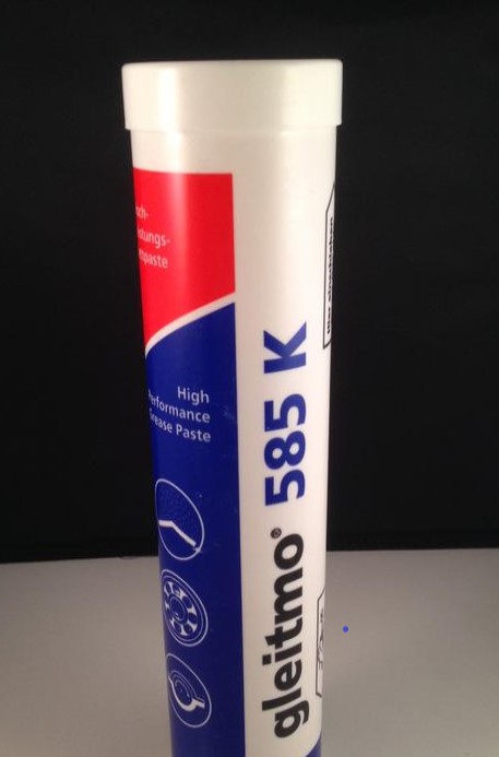 GLEITMO 585 K is a high-grade lithium-soap paste on a synthetic oil base.